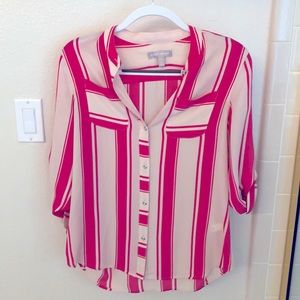 Banana Republic stripped button down